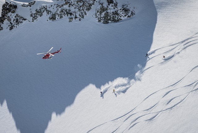 Heliskiing w Zermatt