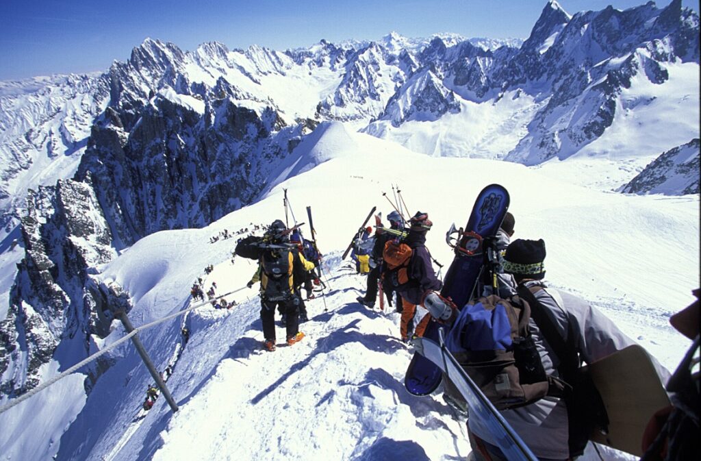 Freeride w Chamonix