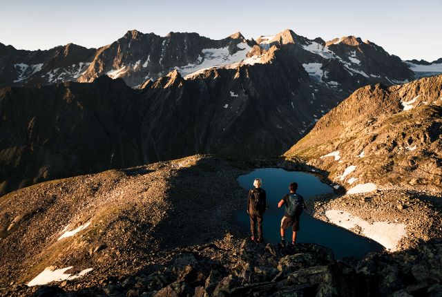 Turystyka górska w Alpach - Dolina Stubai